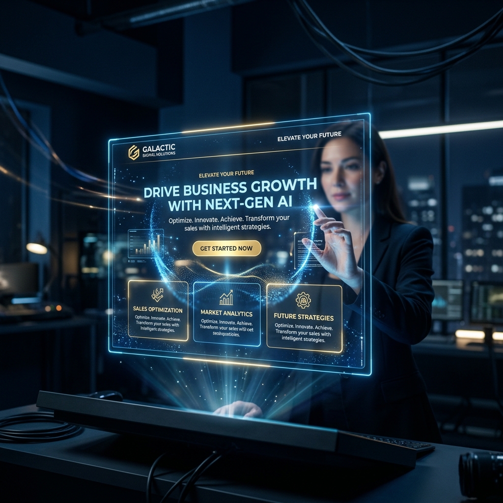 Créer une page de vente avec l'IA - DigitalBoost AI