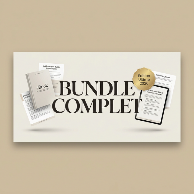 Bundle Ultime DigitalBoost AI — eBook + Prompts + Templates