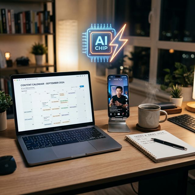 Mon Workflow pour Créer 7 Jours de Contenu